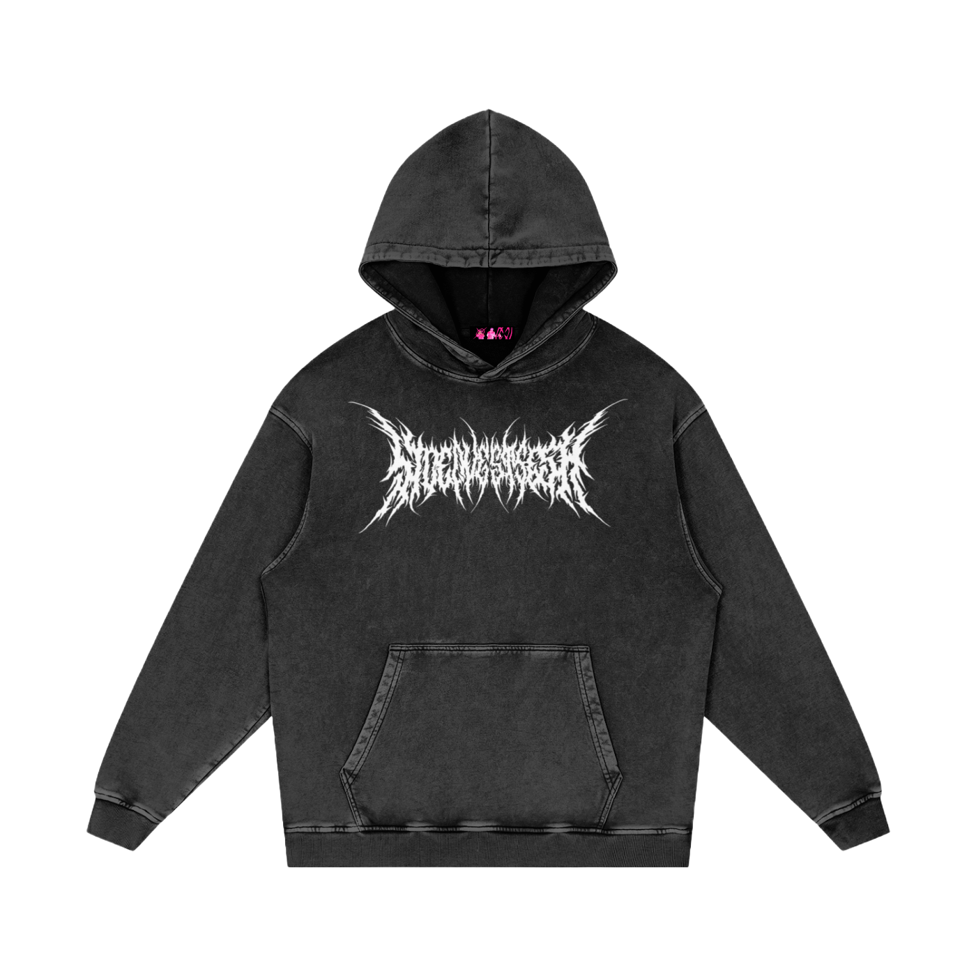 SQS METAL LOGO HOODIE