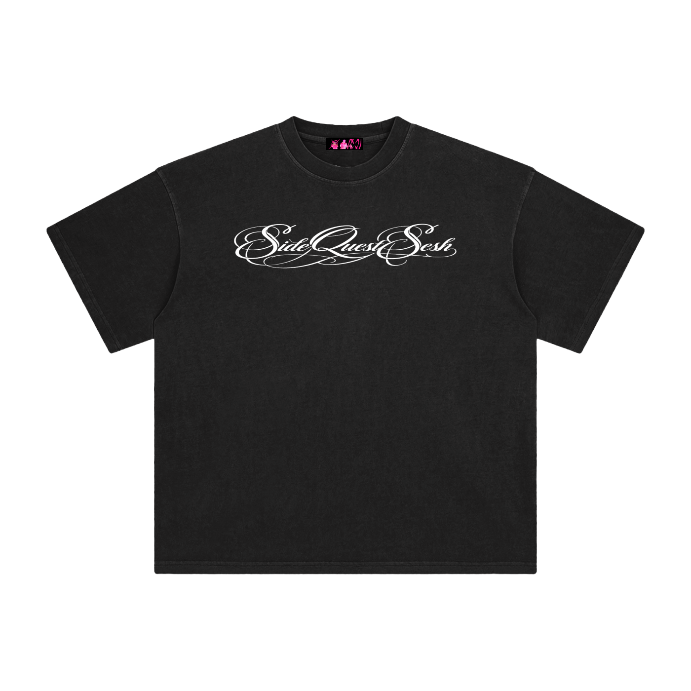 CURSIVE SQS TEE